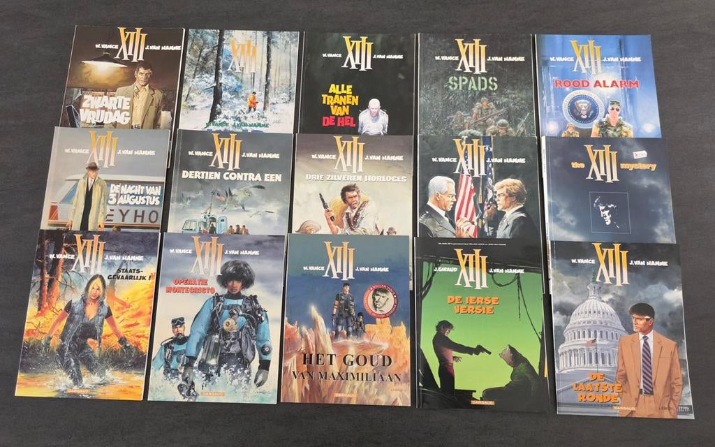 Lot strips: XIII, Boeken, Stripverhalen, Ophalen of Verzenden, Zo goed als nieuw