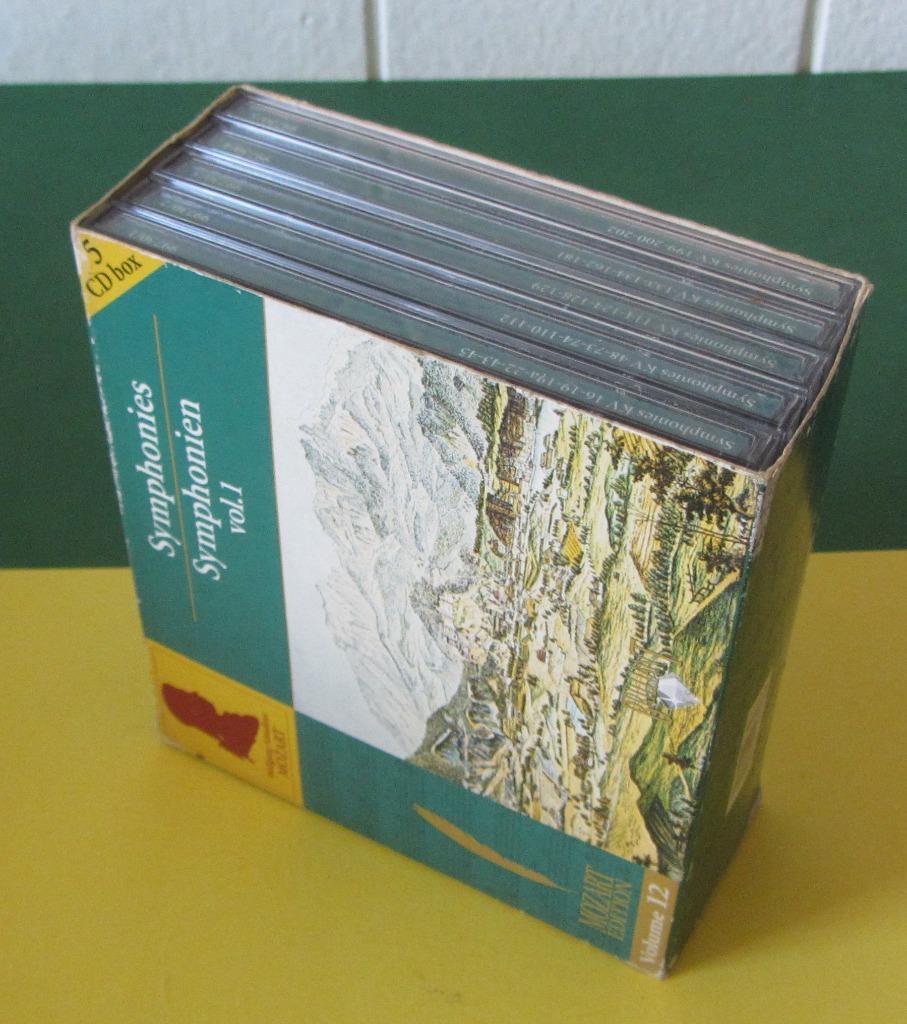 Mozart - Symphonies Vol.1  - Deel 12 - 5 cd box, Ophalen of Verzenden, Gebruikt, Overige typen, Boxset