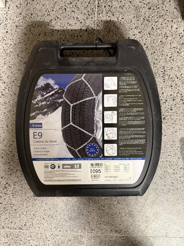 Sneeuwkettingen König E9, Auto diversen, Sneeuwkettingen, Ophalen, Nieuw