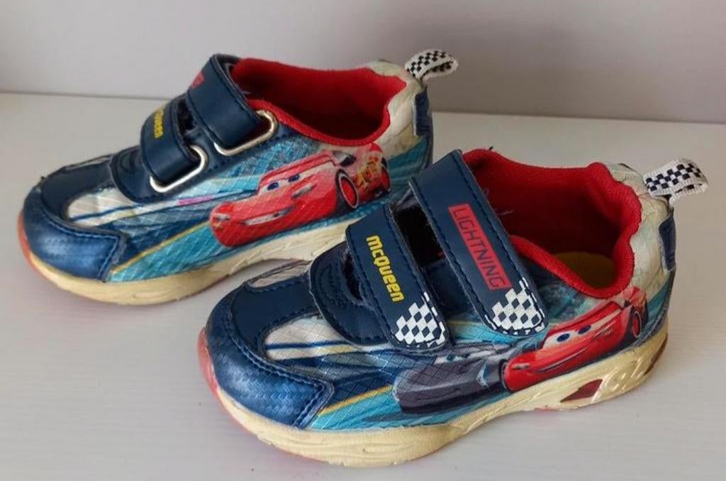 Chaussures CARS FLASH MC QUEEN avec lumières - 24, Enlèvement ou Envoi, Utilisé, Chaussures