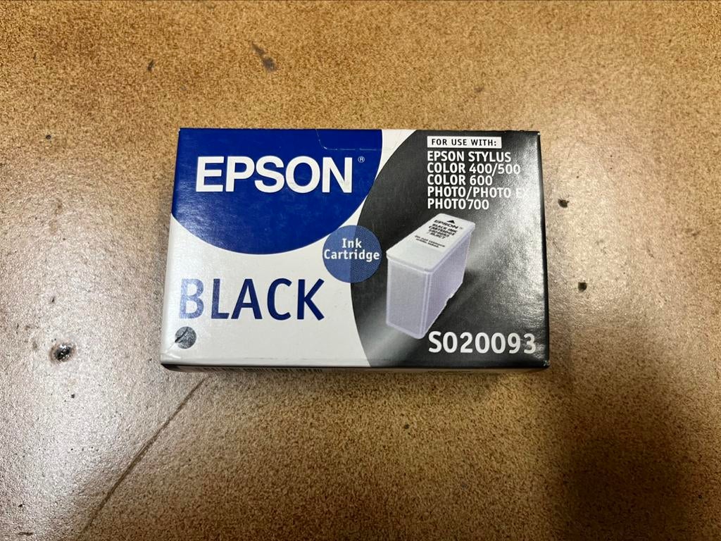 Cartouche d’encre noir Epson S020093, Neuf, Cartridge, Epson