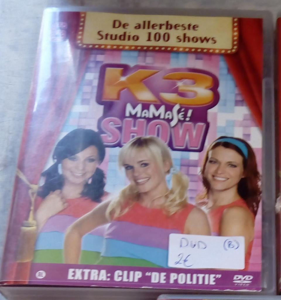 Dvd K3 show, Cd's en Dvd's, Ophalen of Verzenden, Zo goed als nieuw