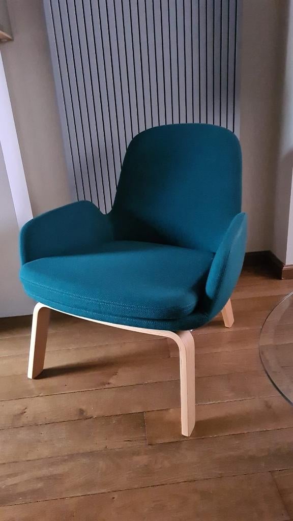 Normann Copenhagen Era Lounge Chair low, Simon Legald, Ophalen, Zo goed als nieuw, Eenpersoons, Hout