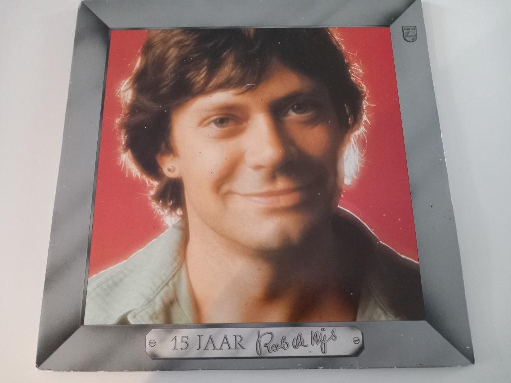 Vinyl 2LP Rob De Nijs 15 jaar Hits Pop Nederland Levenslied, Ophalen of Verzenden, 12 inch, Levenslied of Smartlap