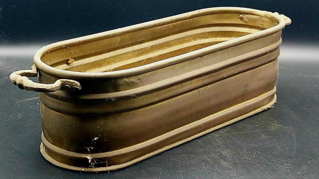 Antieken koperen plantenbak, Antiek en Kunst, Ophalen