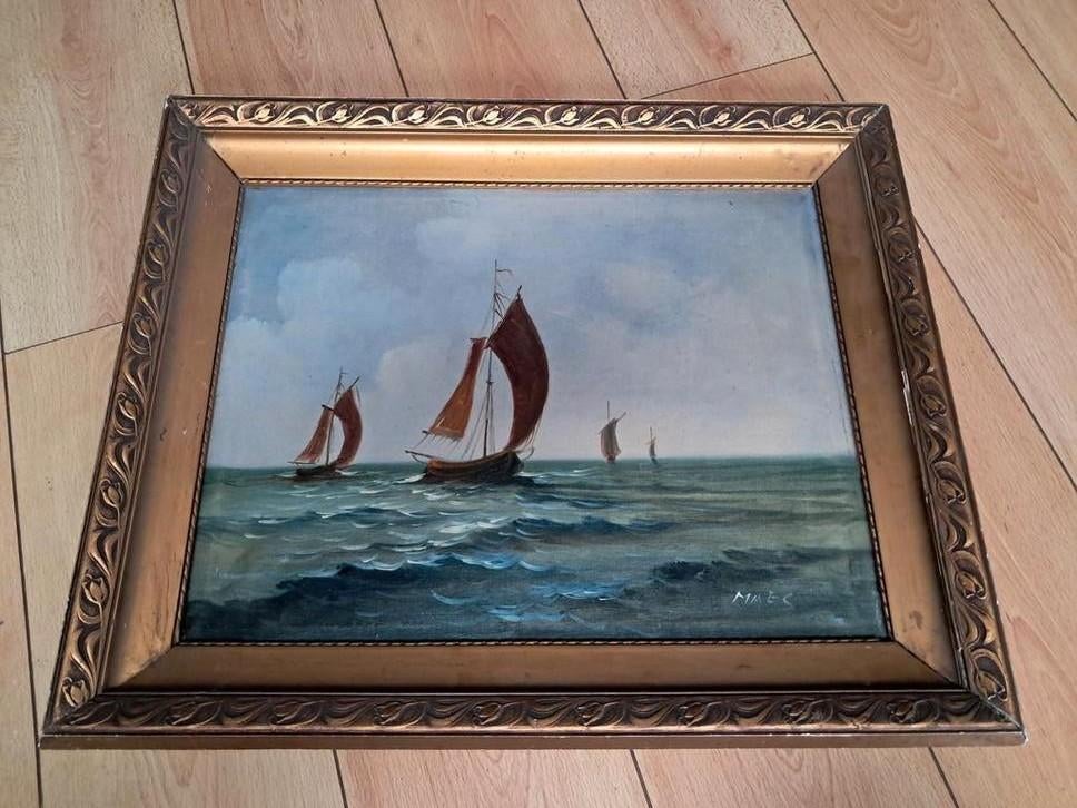 Schilderij van Maes, Ophalen of Verzenden, Gebruikt