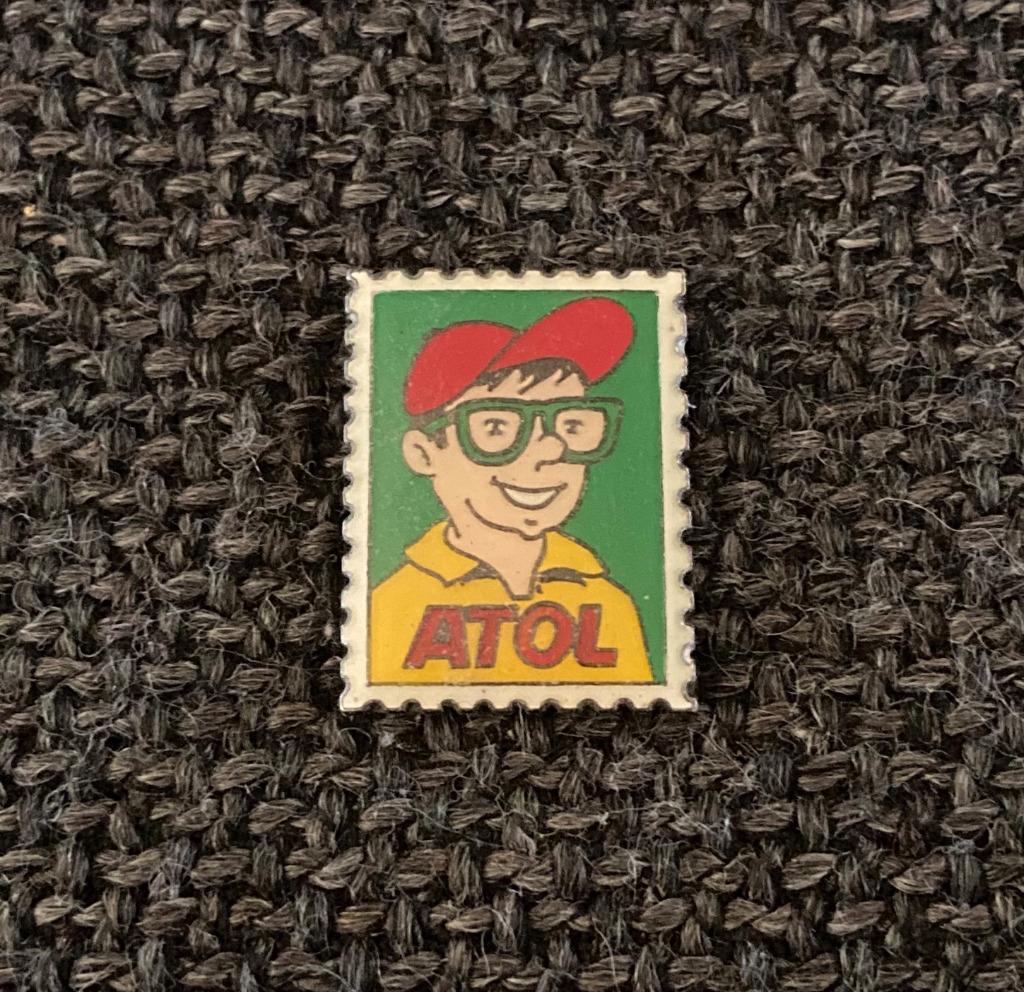 PIN - ATOL - POSTZEGEL - TIMBRE - STAMP, Verzenden, Gebruikt, Overige onderwerpen, Speldje of Pin