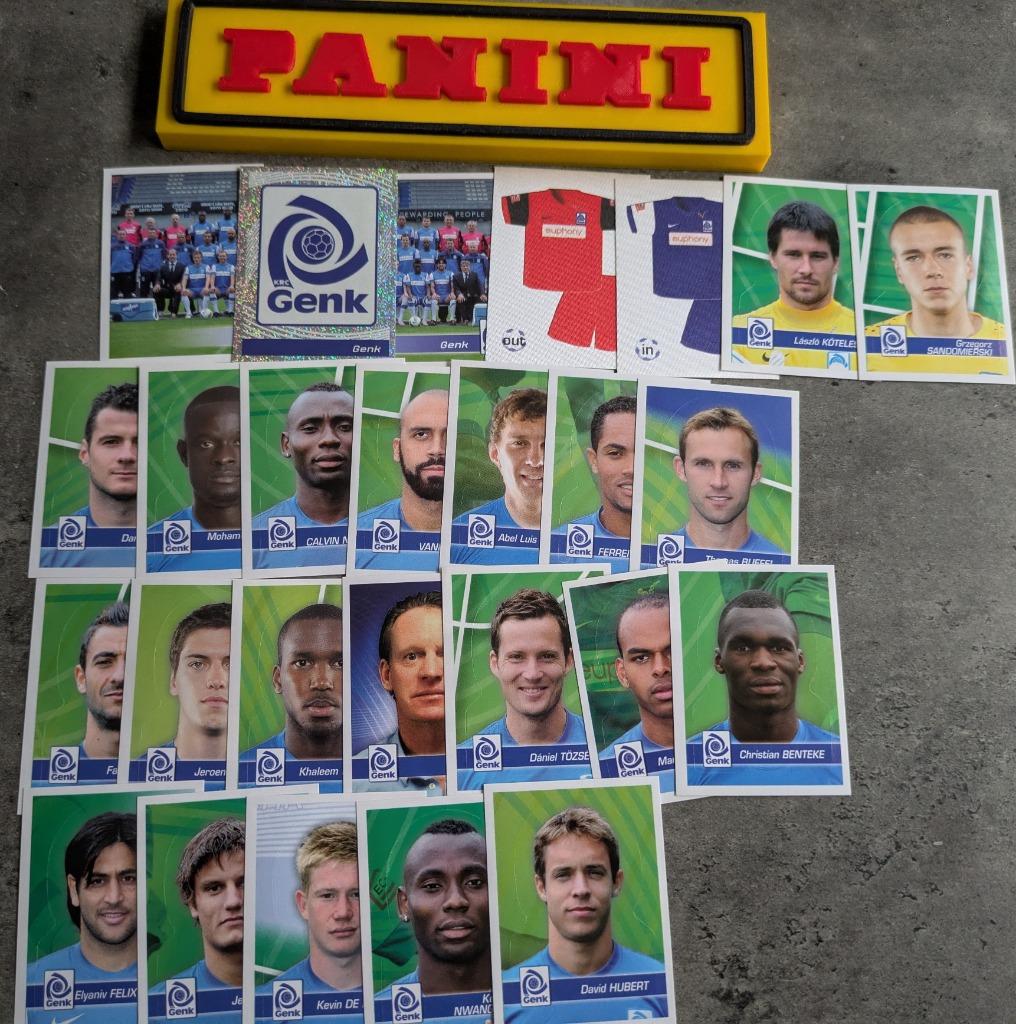 26X AUTOCOLLANTS PANINI FOOTBALL 2012 : RACING GENK, Envoi, Neuf