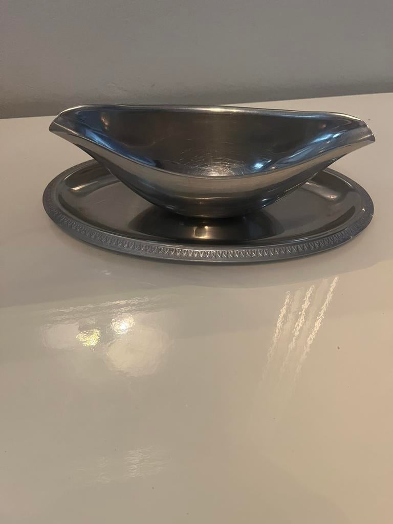 Saucière en inox, 1980, Enlèvement ou Envoi, Comme neuf