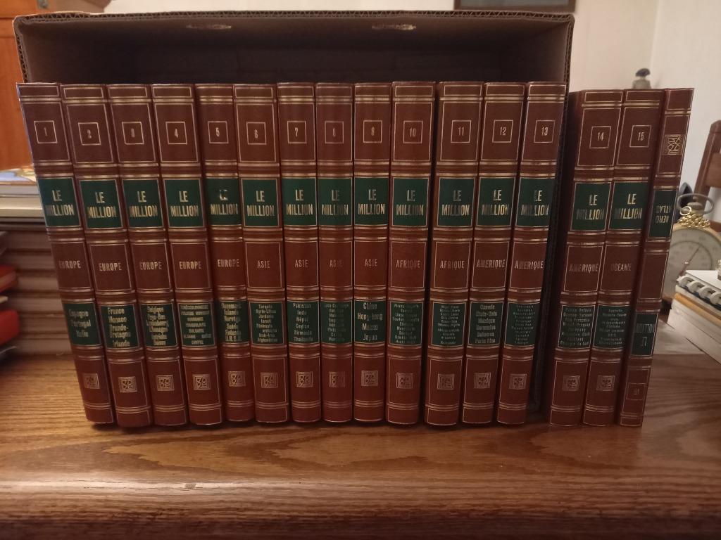 Encyclopédie LE MILLION, Livres, Véronique Lévy, Série complète, Comme neuf, Enlèvement
