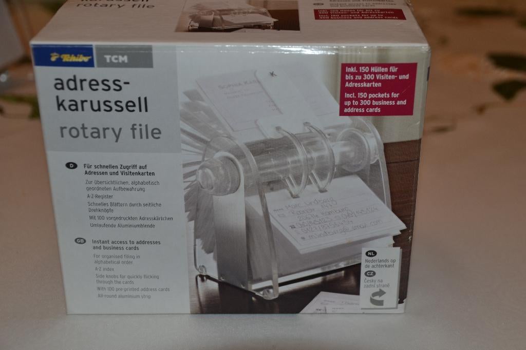 Adressen caroussel, Ophalen of Verzenden, Nieuw in verpakking