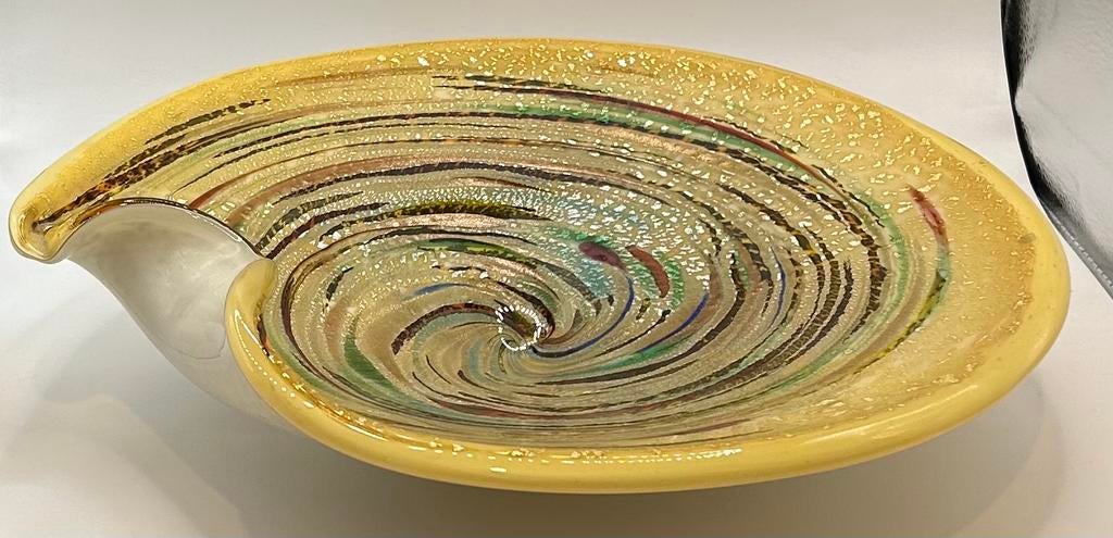 Murano glazen kom in de stijl van Avem Tutti Frutti, Ophalen of Verzenden