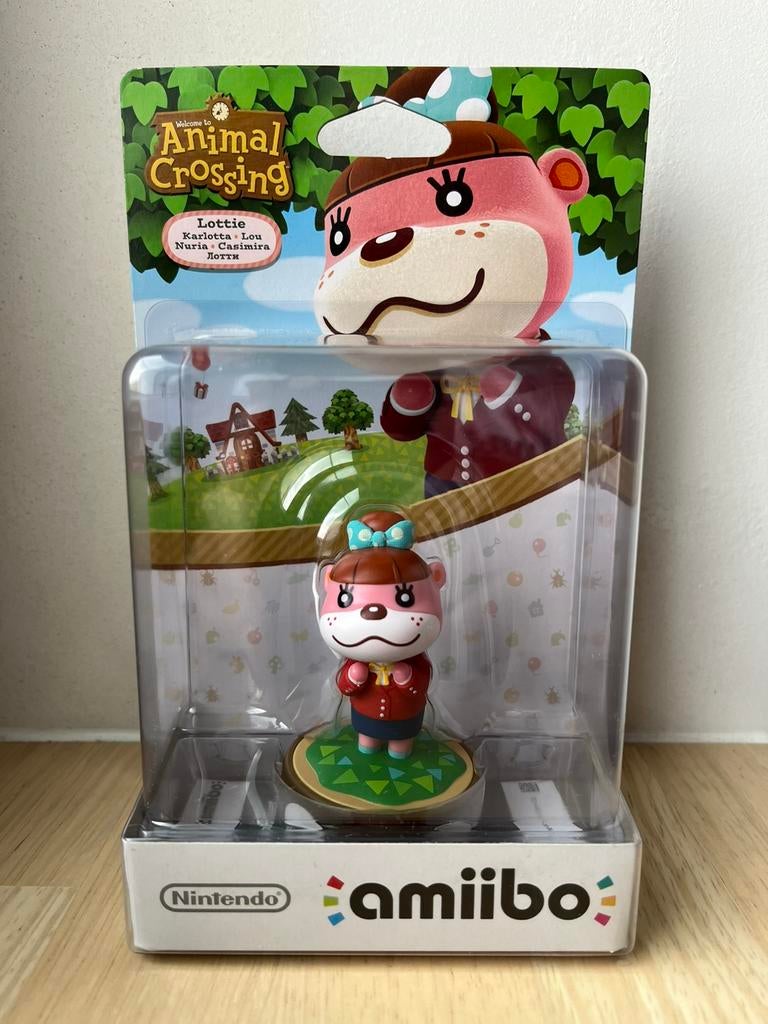 Amiibo Lottie (Animal Crossing), Ophalen of Verzenden, Nieuw