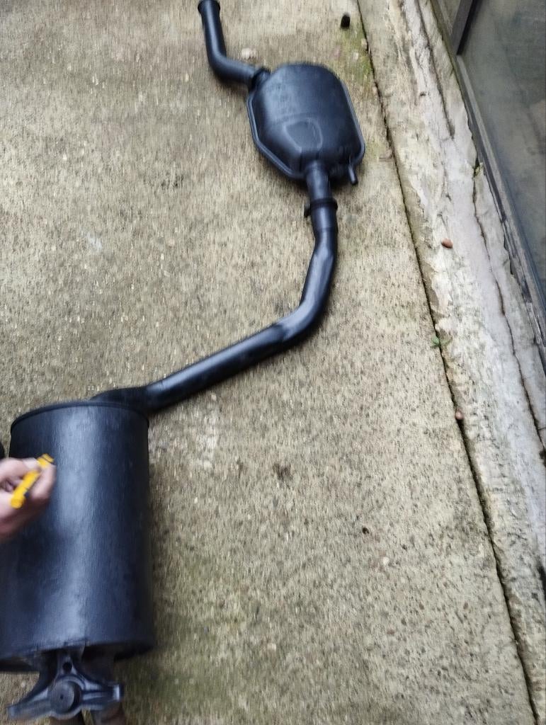 Mercedes 190 D 2.5 Turbo uitlaat origineel in goede staat, Ophalen of Verzenden, Gebruikt, Universele onderdelen