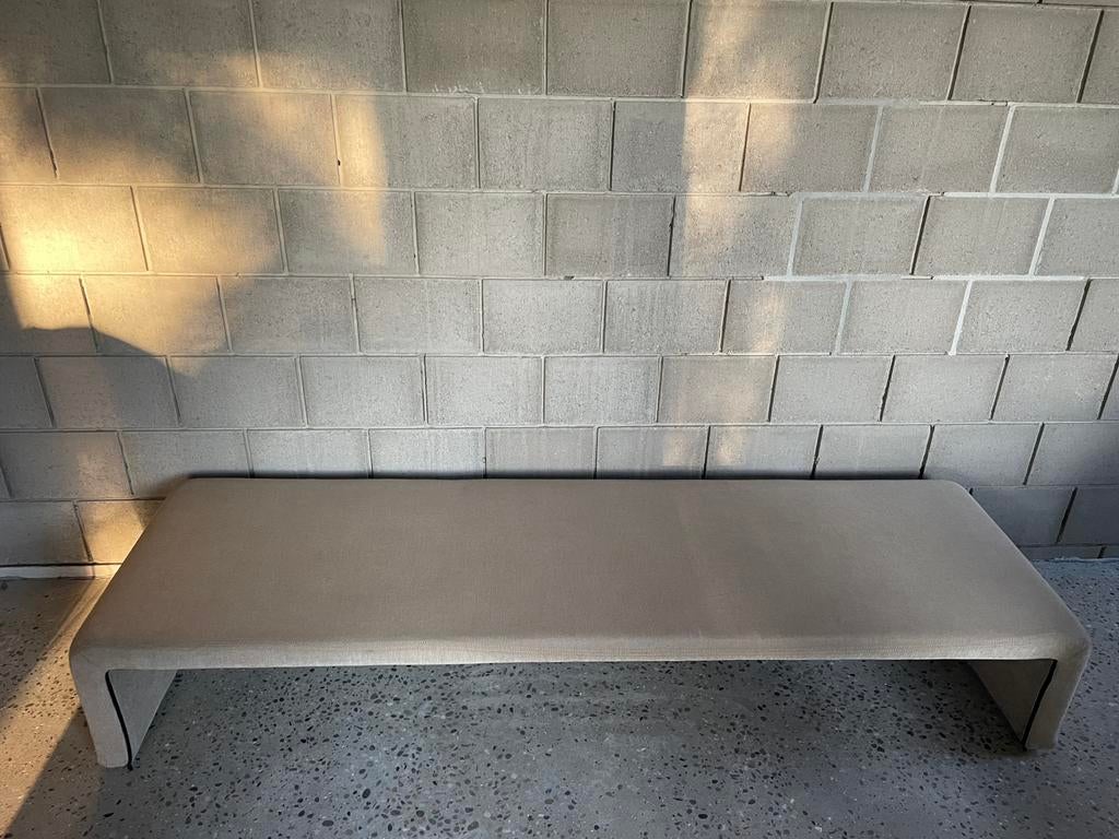 Schitterend Minotti bank 60X200X34cm, Ophalen, Gebruikt