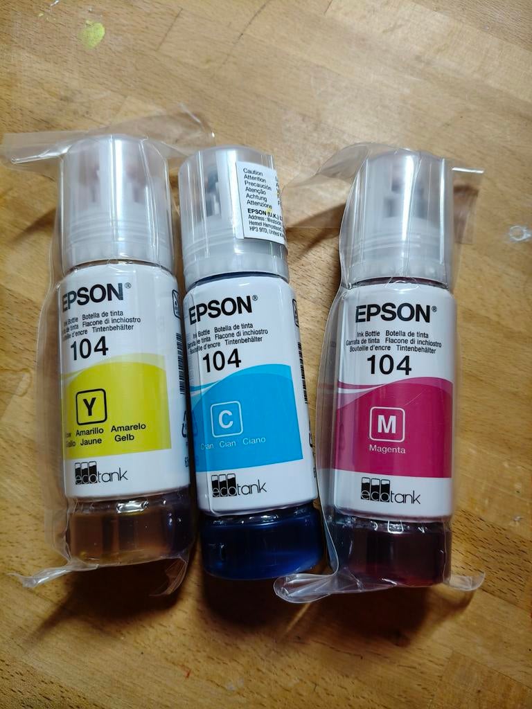 Intktpatronen Epson 104, Ophalen of Verzenden