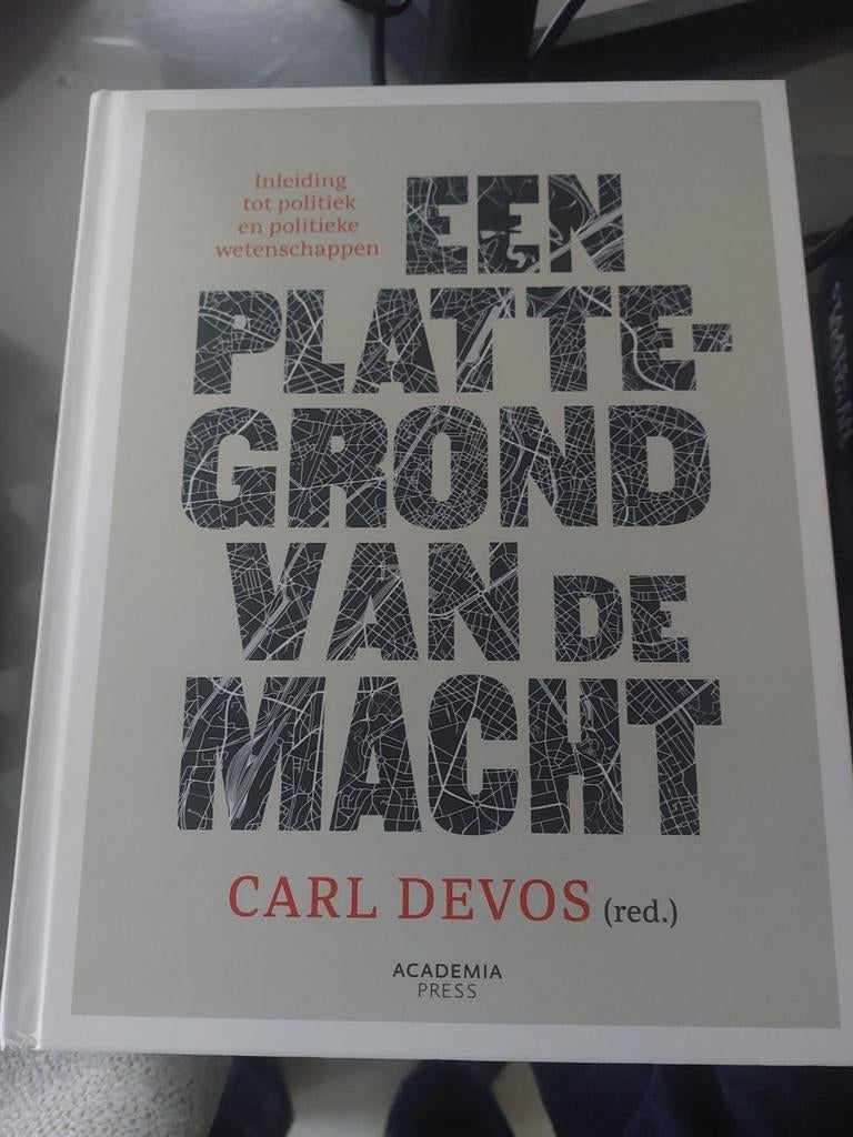 Plattegrond van de macht, Boeken, Ophalen, Zo goed als nieuw