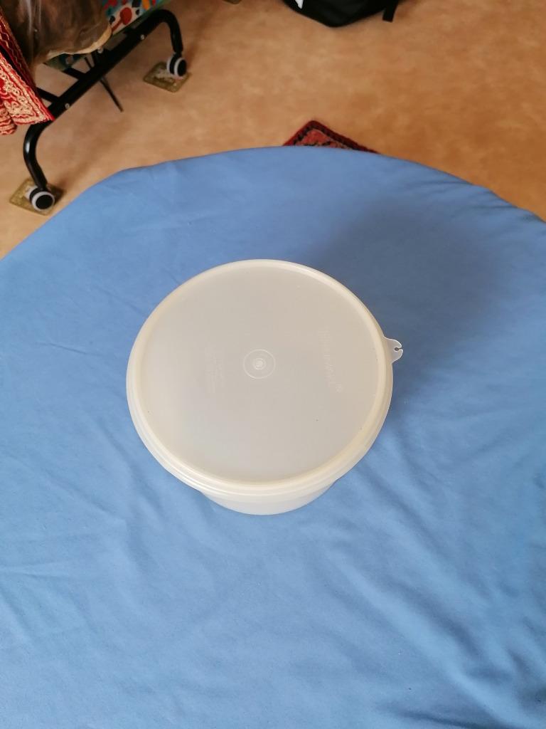 Boîte de conservation "Tupperware", Maison & Meubles, Cuisine| Tupperware, Enlèvement ou Envoi, Utilisé, Blanc, Boîte