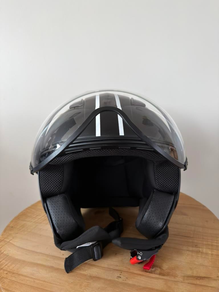 VITO Moda helm met vizier mt S (zie beschrijving), Fietsen en Brommers, Brommerhelmen, Ophalen, Nieuw