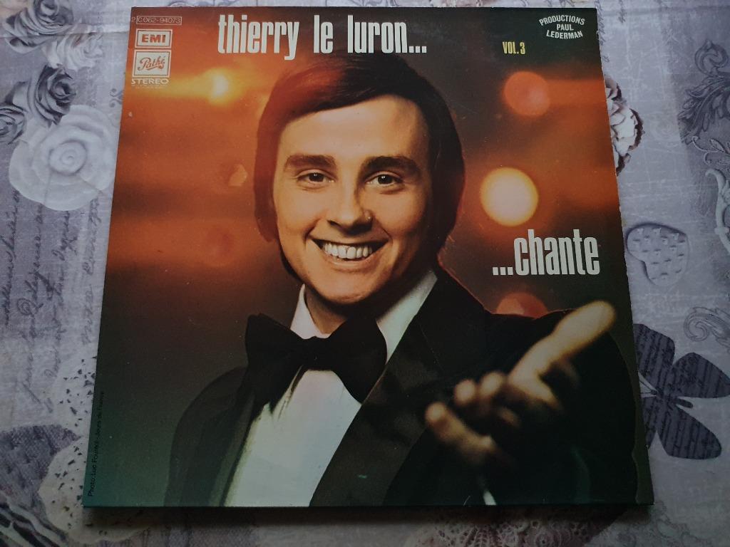 Disque vinyl 33 tours Thierry Le Luron... Chante, CD & DVD, Enlèvement ou Envoi, Comme neuf