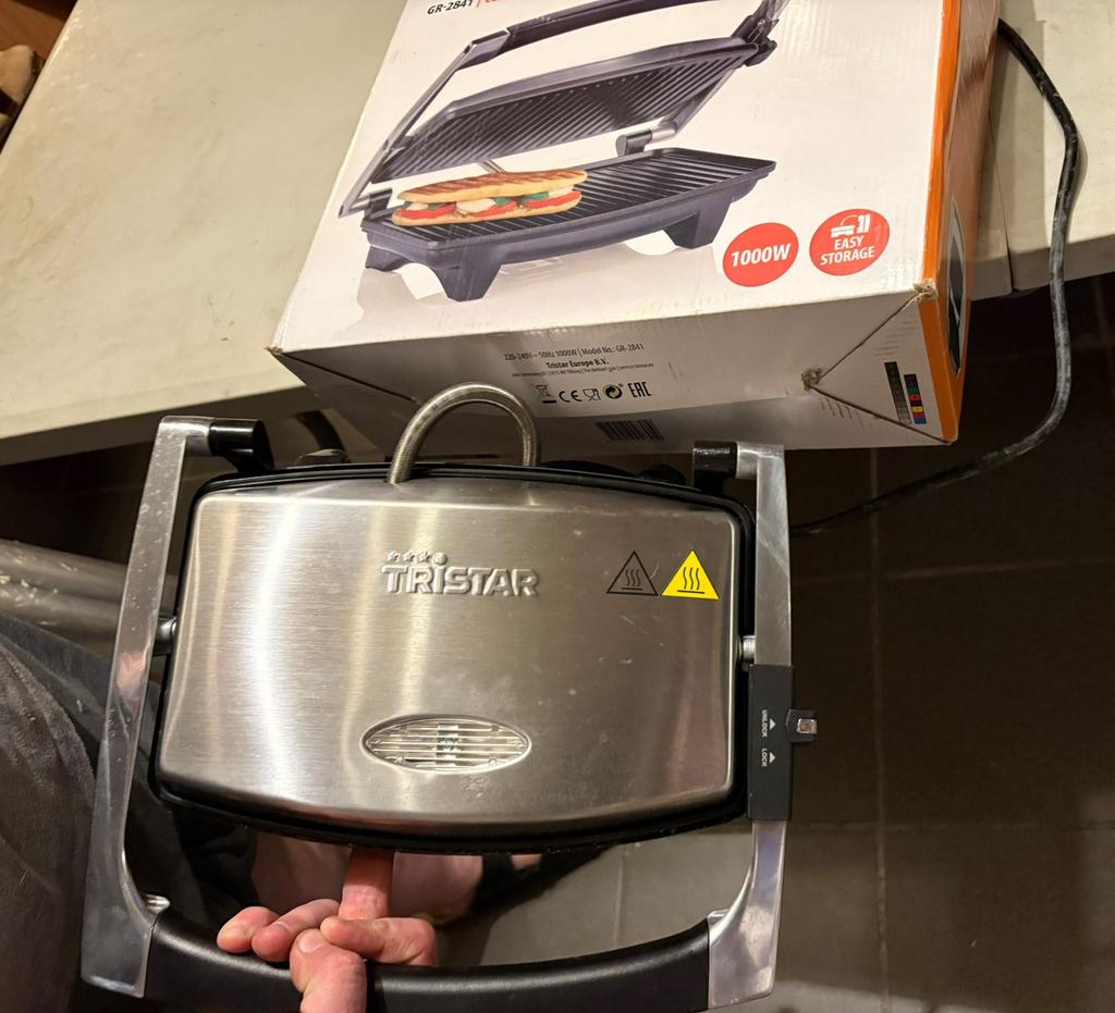 Gril machine broodjes, Ophalen, Zo goed als nieuw