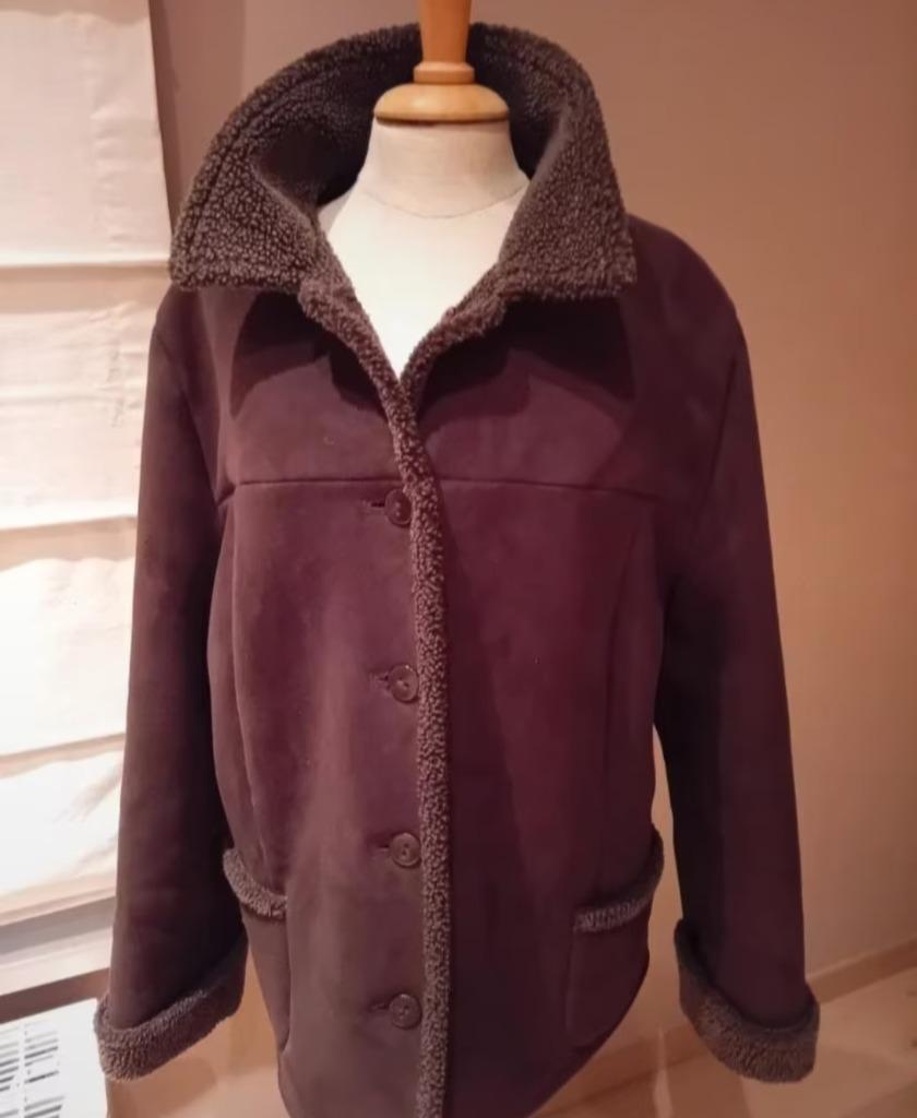 Winterjas van Mayerline, maat 48, Mayerline, Bruin, Maat 46/48 (XL) of groter, Ophalen of Verzenden