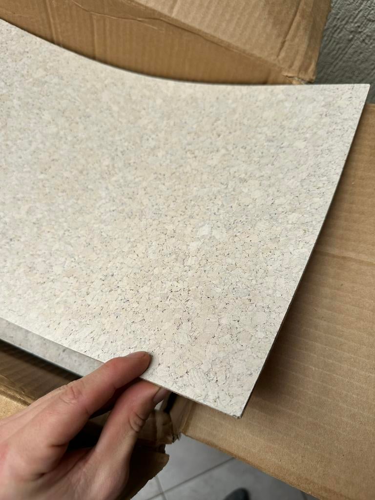 Kurkvloer van Avermaet – Roma Parelmoer – 30 m² (totaal), Ophalen, Gebruikt, Overige typen, Crème