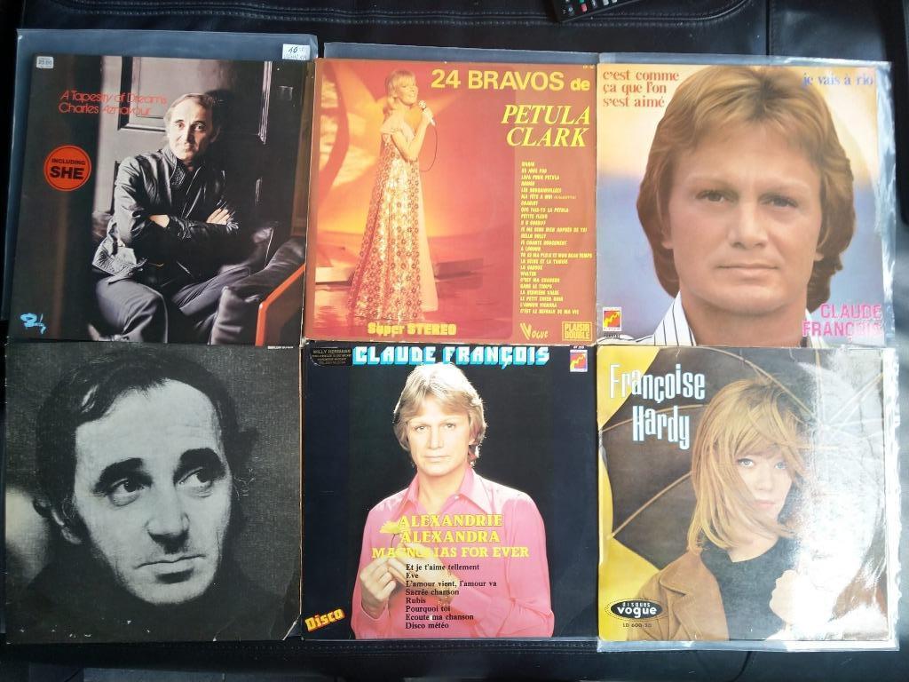 LOT 5 = 7 TOP LP/VINYL FRANS / Nu SOLDEN-DICOUNT of BIEDEN !, Cd's en Dvd's, Vinyl | Pop, Gebruikt, 12 inch, Verzenden