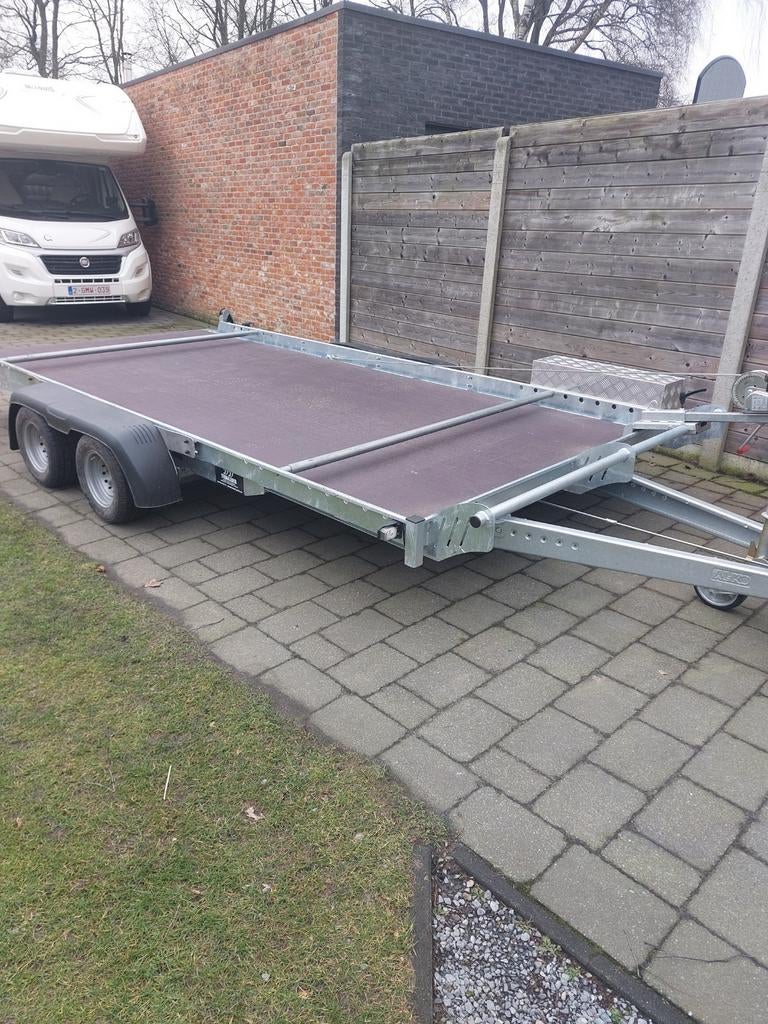 autotransporter te koop/te huur- extra laag model!!, Auto diversen, Aanhangers en Bagagewagens, Ophalen, Nieuw