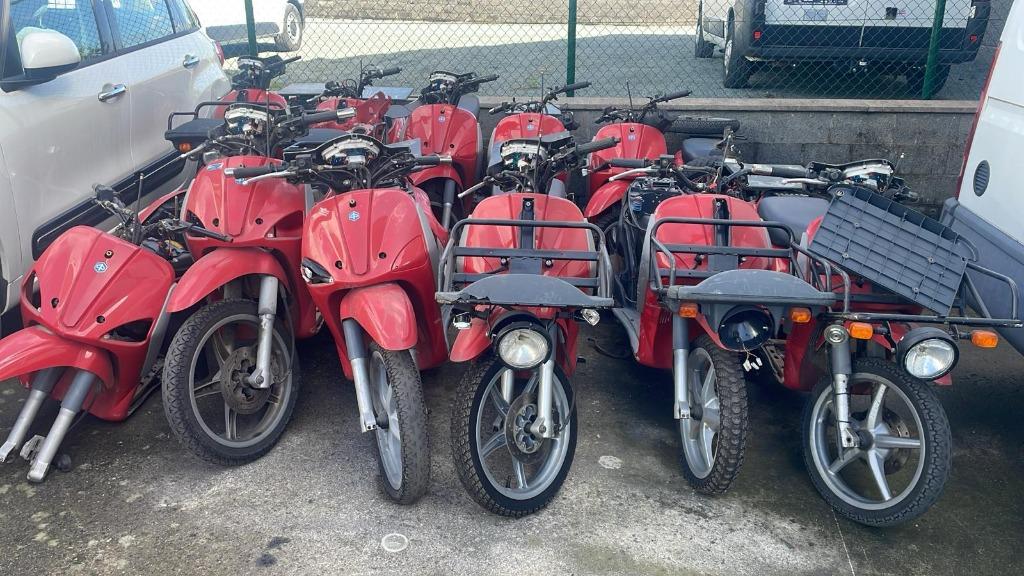 Partij piaggio liberty PTT - 50cc - 12 stuks - Voor opmaak, Fietsen en Brommers, Scooters | Piaggio, Gebruikt, Overige modellen