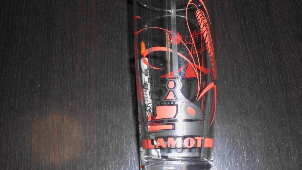 oud bierglas van Pilsor Lamot, Collections, Enlèvement ou Envoi, Comme neuf, Autres marques