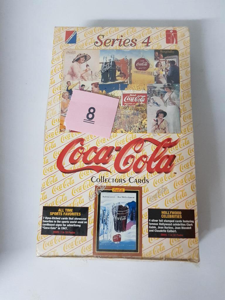 COCA COLA, volledige box met collectorcards USA, Verzamelen, Ophalen of Verzenden, Nieuw, Gebruiksvoorwerp