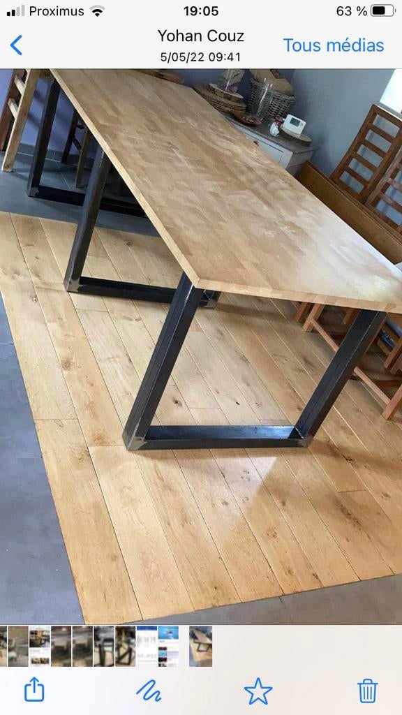 Pieds de table metal plusieurs modèle,devis gratuit, benelux, Maison & Meubles, Enlèvement ou Envoi, Comme neuf