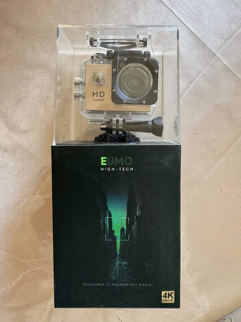 Caméra Sport 4K Ultra HD Étanche – Neuve, Enlèvement ou Envoi, Comme neuf, GoPro
