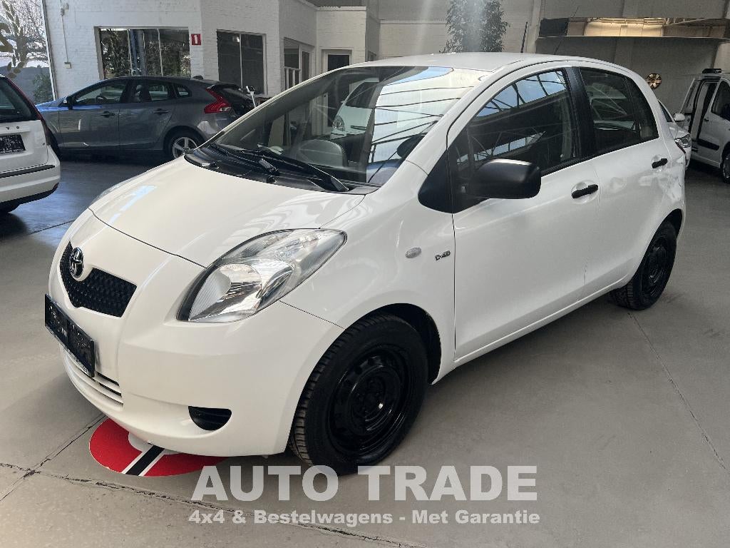 Toyota Yaris 1.4D | 1ste Eigenaar | 108.000km | 1j Garanti, Auto's, Stof, 4 cilinders, Wit, Bedrijf