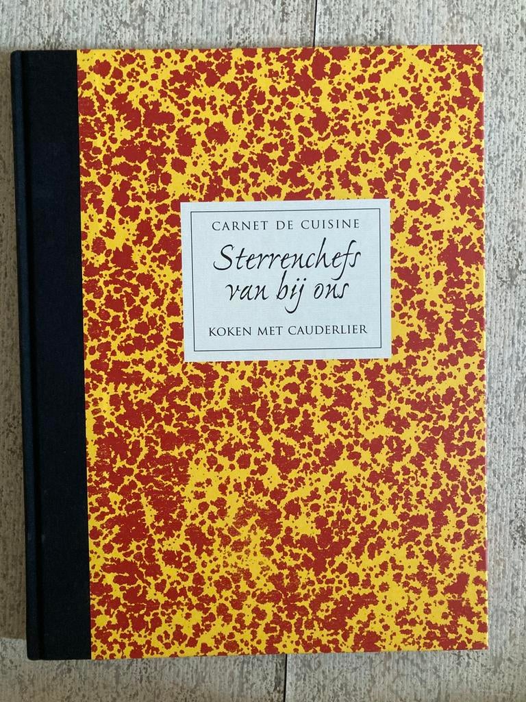 J. van Hemeledonck - Sterrenchefs van bij ons, Boeken, Kookboeken, Zo goed als nieuw, Hoofdgerechten, Nederland en België, Ophalen of Verzenden