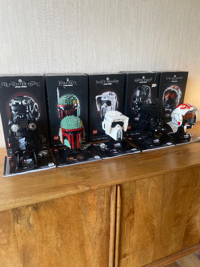 Lego Star Wars Collectie Helmen, Ophalen, Gebruikt, Star Wars, Lego