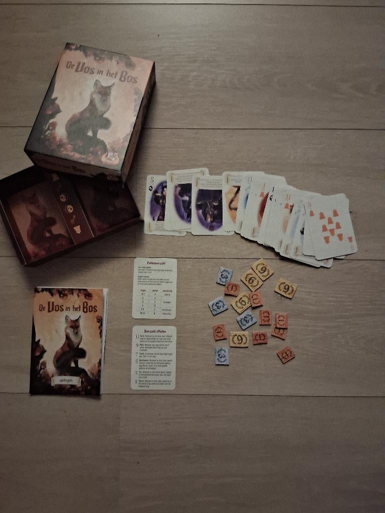 De Vos in het Bos.  strategisch denkspel, Ophalen, Zo goed als nieuw, White Goblin Games
