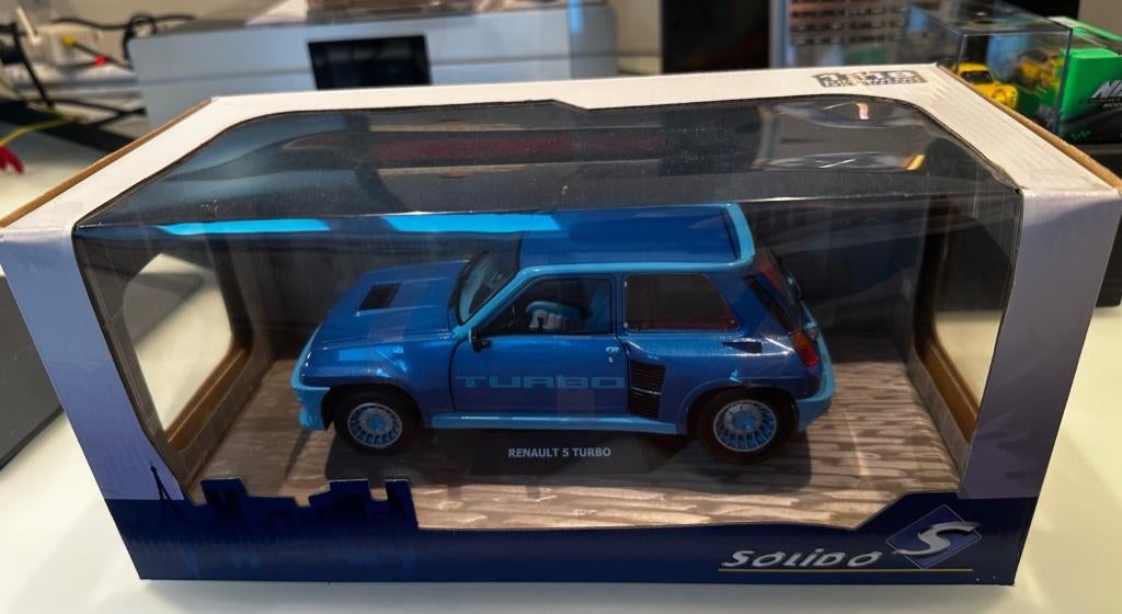 Renault 5 Turbo – Solido 1:18 – Neuve en boîte, Ophalen of Verzenden, Nieuw, Auto, Solido