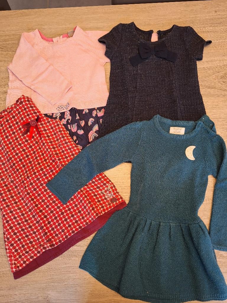 Winterkleedjes maat 92, Ophalen of Verzenden, Gebruikt, Meisje, Jurk of Rok
