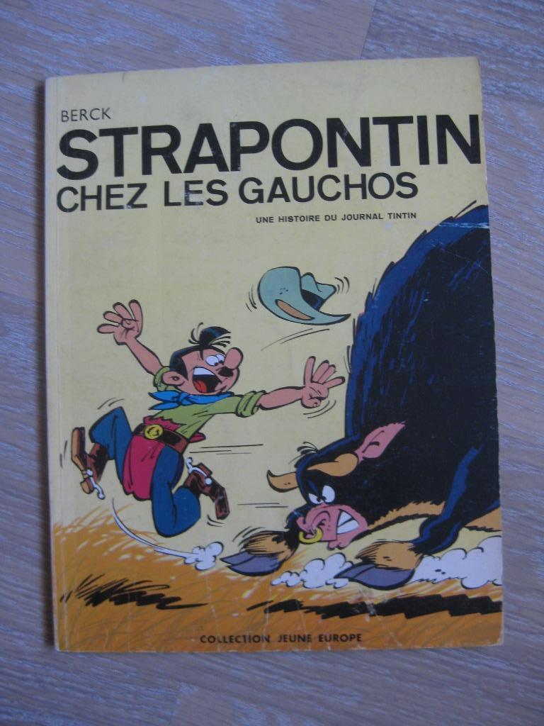 "Strapontin chez les Gauchos" Ed.O 1965 Bel état, Livres, BD, Enlèvement ou Envoi, Une BD, Utilisé, Berck