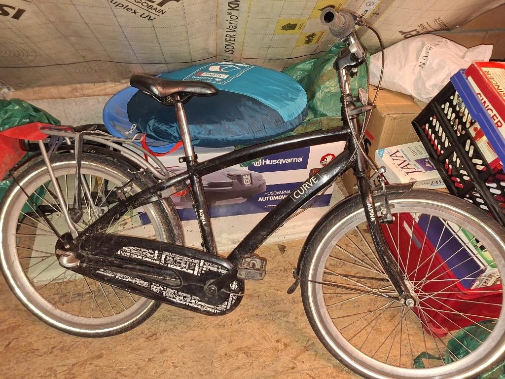 Kinderfiets 24 inch, Ophalen, Gebruikt, 20 inch of meer, Alpina