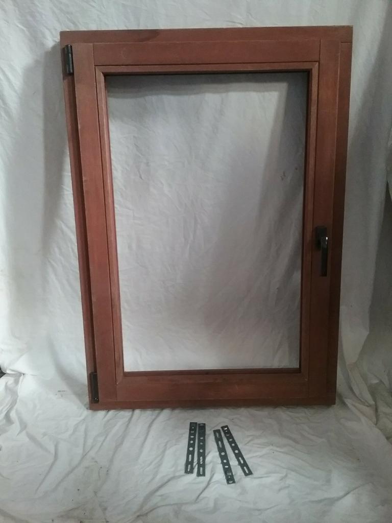 Châssis en bois meranti, Bricolage & Construction, Enlèvement ou Envoi, Comme neuf, Double vitrage