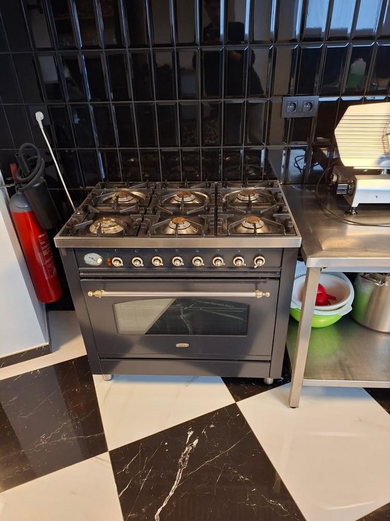 Gaziniere Boretti 6 becs, Enlèvement, Gaz