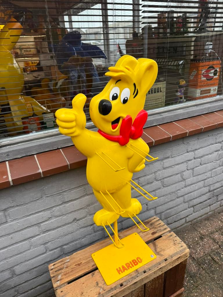 Présentoir publicitaire de la boutique vintage Haribo, Enlèvement ou Envoi, Utilisé, Panneau publicitaire