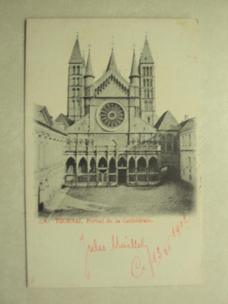 49014 - TOURNAI - PORTAIL DE LA CATHEDRALE, Enlèvement ou Envoi