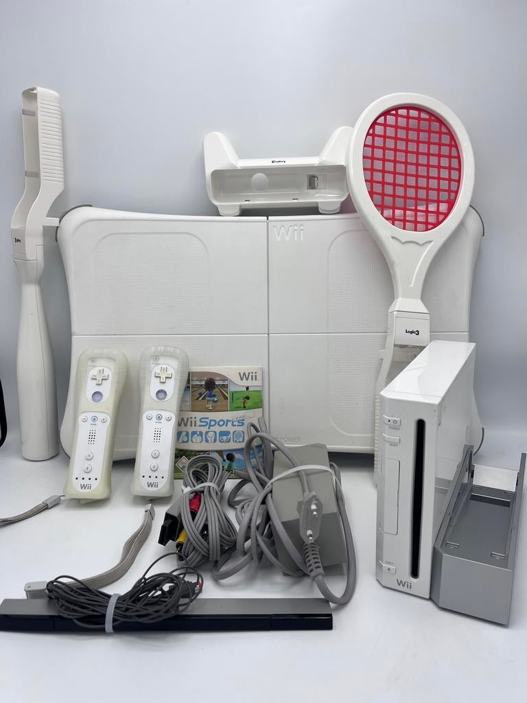 Nintendo Wii Lot, Ophalen, Gebruikt, Met 2 controllers, Met Balance Board