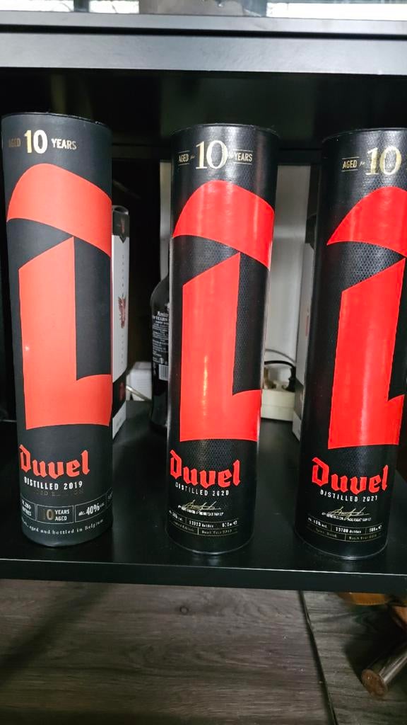Whisky duvel 2019,2020,2021, limited edition., Enlèvement, Duvel