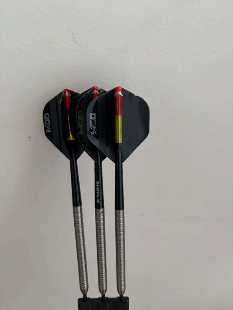 Mike De Decker 24g, Sport en Fitness, Darts, Ophalen, Zo goed als nieuw