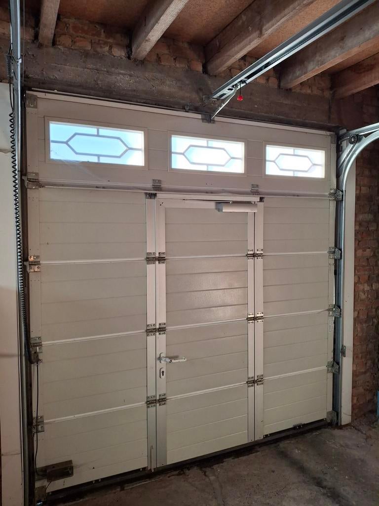 Sectionaal poort Hormann garage poort, Synthétique, Enlèvement, Utilisé, Porte de garage